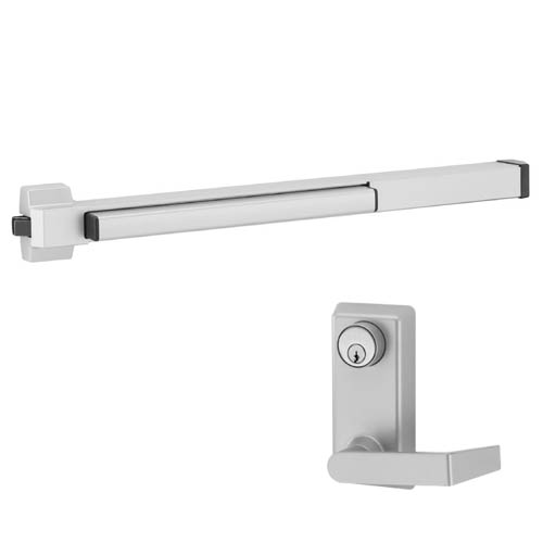 22L 3' SP28 RIM EXIT DEVICE x230L #06 LEVER L/CYL - Rim